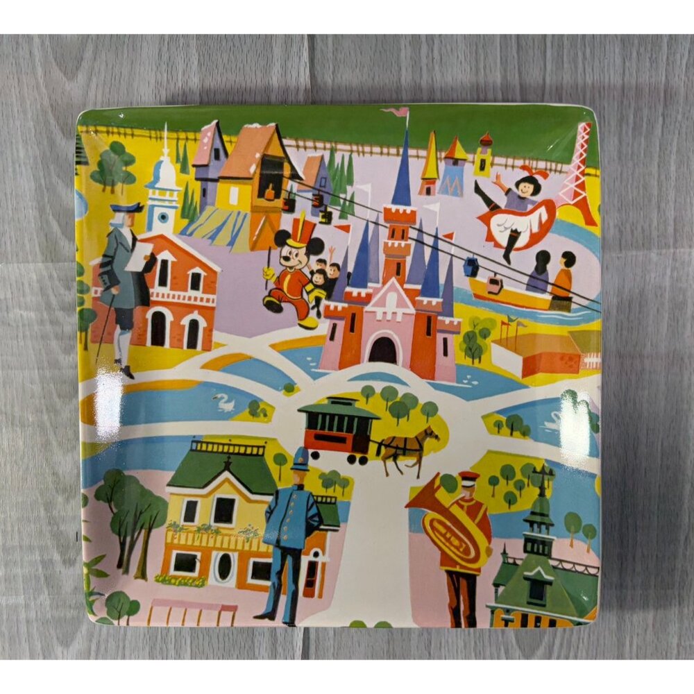 Disney World Preview Center Map Plates by Kevin Kidney & Jody Daily set x 3 - Picture 7 of 12